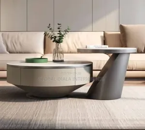 Modern Minimalist Nesting Coffee Table Set