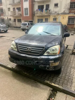 Lexus GX 470 Sport Utility 2005 Black