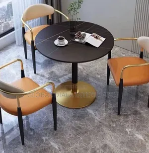 Modern 3-Seater Dining Set With Chairs