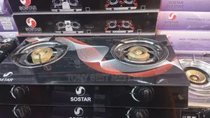 Soster Table Glass Gas Cooker 2 Burners
