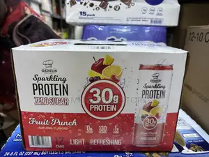 Genius Gourmet Sparkling Protein – Fruit Punch