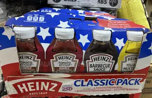 Heinz Classic Pack (Ketchup, Barbecue Sauce Yellow Mustard)