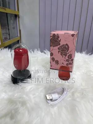 Izumi Rose Sucker Vibrator 2 in 1 Sucker and Licker Rose Toy Vibrator
