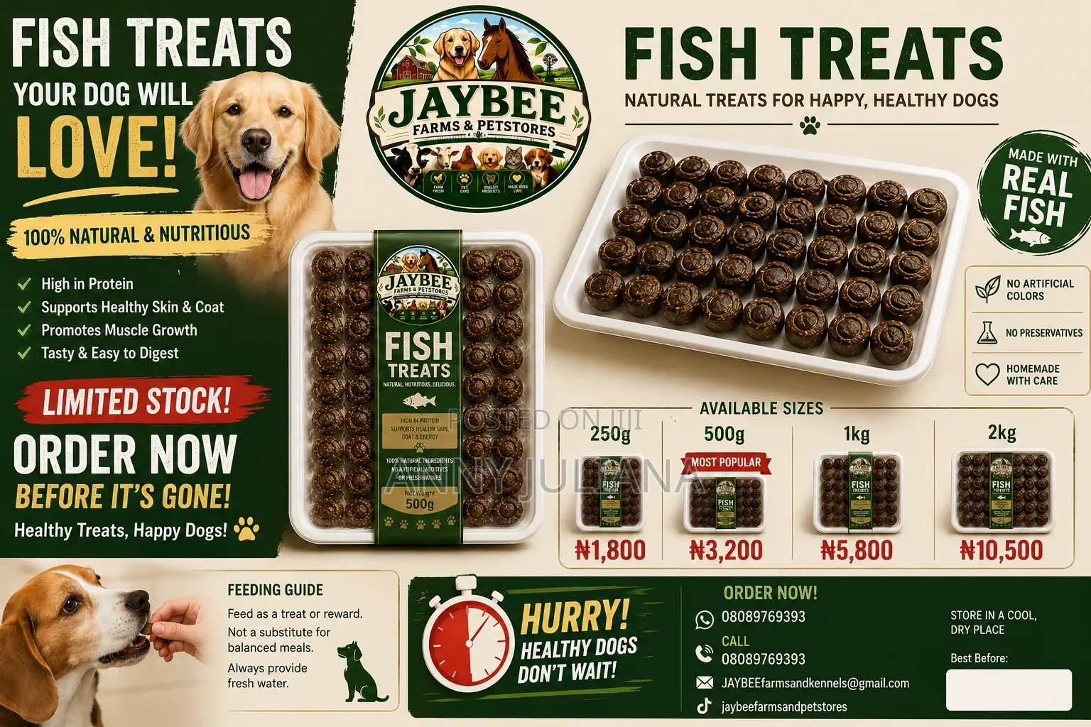 Dog Fish Treats