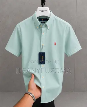 Pure Cotton Polo Ralph Shortsleeve Shirt
