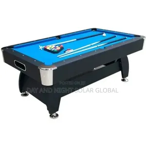 Snooker Game Board With Balls and 2 Sticks