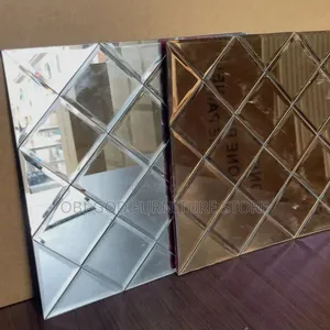 3D Mosaic Mirror Wall Panel | Luxury