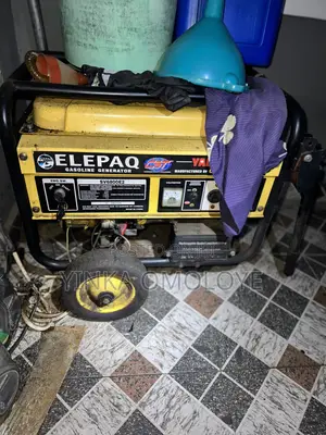 Neatly Used Elepaq SV6800E2 4.5KVA Key Start Generator - 100% Copper