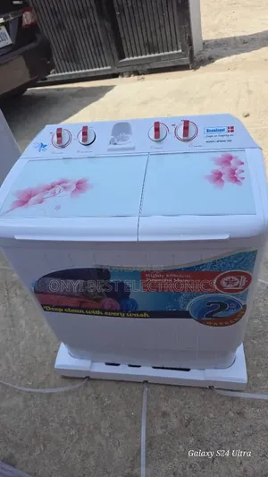 Scanfrost 7kg Twin Tub Semi Automatic Washing Machine | SFWMTT6RH