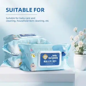Thick and Fluffy Baby and Face Wipes 80pcs