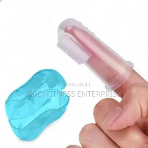Finger Cover Silicone Baby Brush