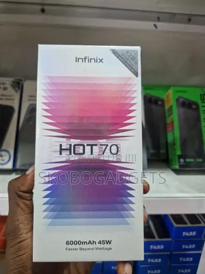 New Infinix Hot 70 128 GB Black