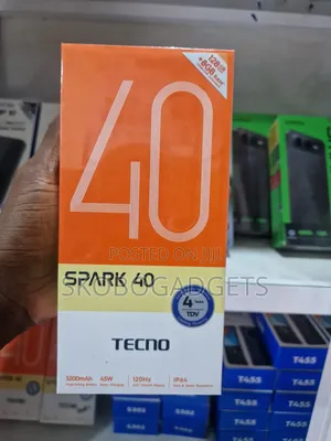 New Tecno Spark 40 128 GB Black