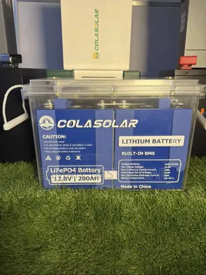 Cola Solar 280ah 12.8v Lithium Ion Battery