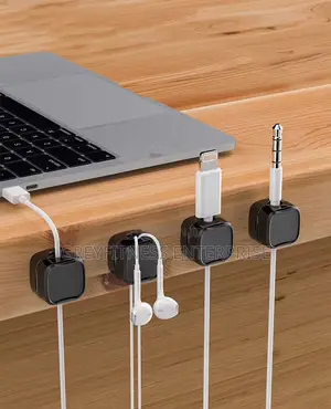 Office and Home Adhesive Cable Organiser 3pcs
