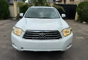 Toyota Highlander Limited 2008 White