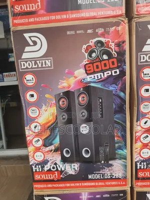 Elegant Dolvyn Floor Standing Home Theater