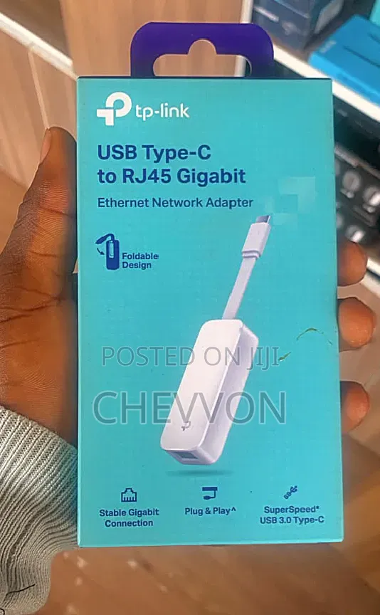 TP Link USB Type C to RJ45 Gigabit Ethernet Network Adapter