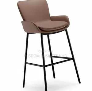 Upholstery Bar Stool With Arm