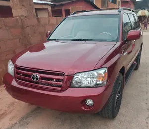 Toyota Highlander Hybrid 2006 Red