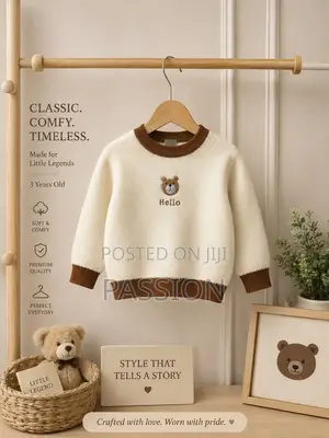 Teddy Bear Kids Sweater