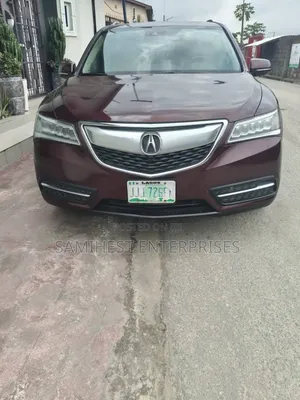 Acura MDX 2016 Maroon