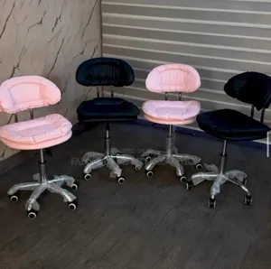 Deluxe Hydraulic Manicure Rolling Stool