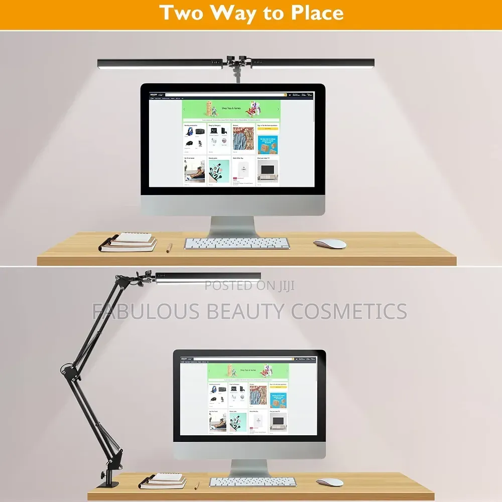 Double Head LED Desk Lamp