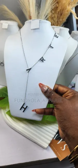 Cascade Initial Drop Necklace