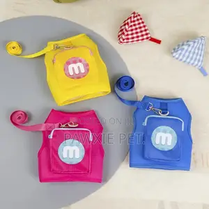 Pet Coat Jacket With Zip Bag N Lead