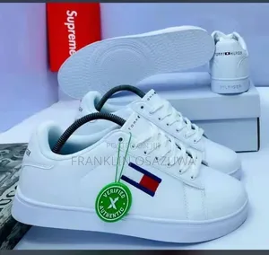 Tommy Hilfiger White Casual Sneakers for Men
