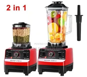 Silver Crest SC-1589 2-in-1 Commercial Blender – 4500W
