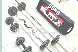 55kg Adjustable Dumbbell Set With Free Gym Glove