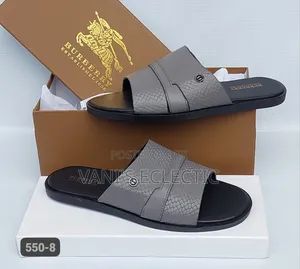 Burberry Leather Palm Slippers