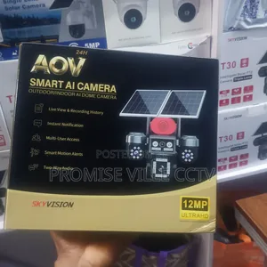4 Views Solar CCTV