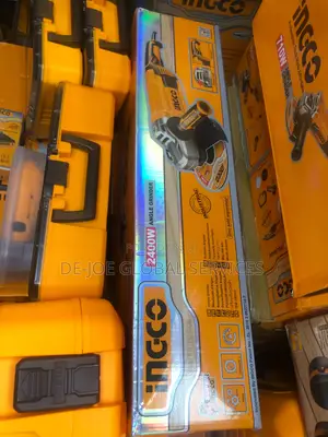 TITLE: INGCO 2400W 9" Angle Grinder Industrial Heavy Duty