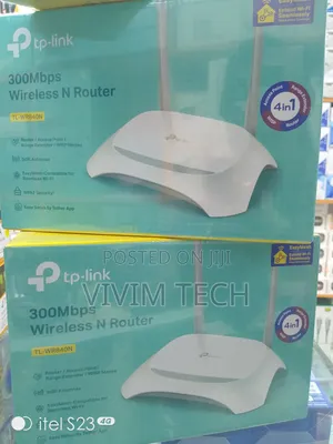 Tplink TL-WR840n Router 4in 1