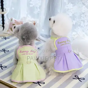 Sleeveless Pet Dress With Lead Hook