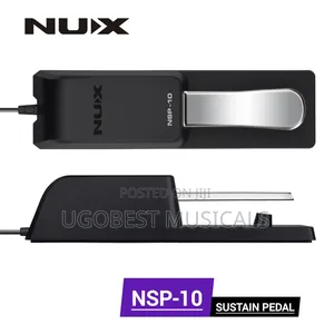 NUX NSP-10 Universal Sustain Pedal for Keyboard, Piano, MIDI Controler