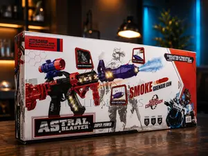 Astra Blaster 23'' Scope/Light/Sound Rifle Machine Toy Gun Ages 3+