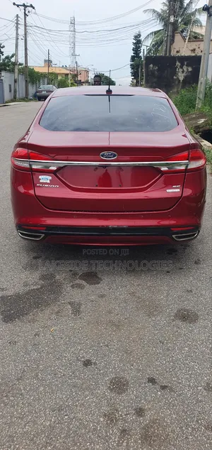 Ford Fusion 2017 Red
