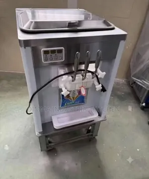 Stainless Steel Ice Cream Machine