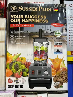 6500W Sussex Plus Powerful Blender Crusher