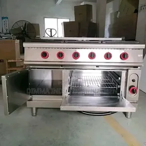 6 Burner Cooker With Oven