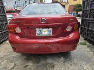 Toyota Corolla 2009 Burgundy