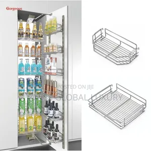 Kitchen Accessories Organizer Storage, Soft Open Soft Close Baskets.