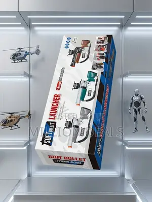 Soft Bullet Launcher Adventure Gun for Kids Age 8-14 Outdoor Shooting