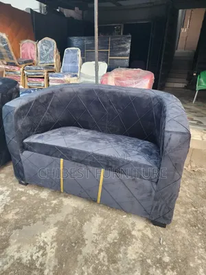 Two Seater Sofa Fabric Chair.