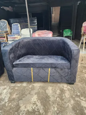 Luxury Grey Double Seater Chair.