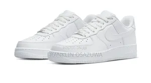 Nike Air Force 1 Low Triple White Sneakers – Unisex